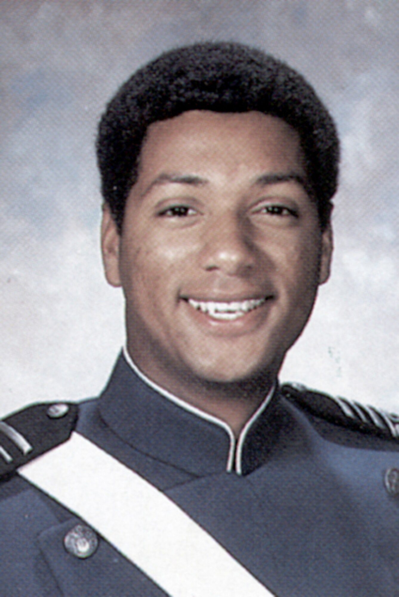LeRoy Homer, seen here in his Class of 1987 Air Force Academy yearbook photo, was the first officer on United 93 when it was hijacked Sept. 11, 2001. (U.S. Air Force photo)