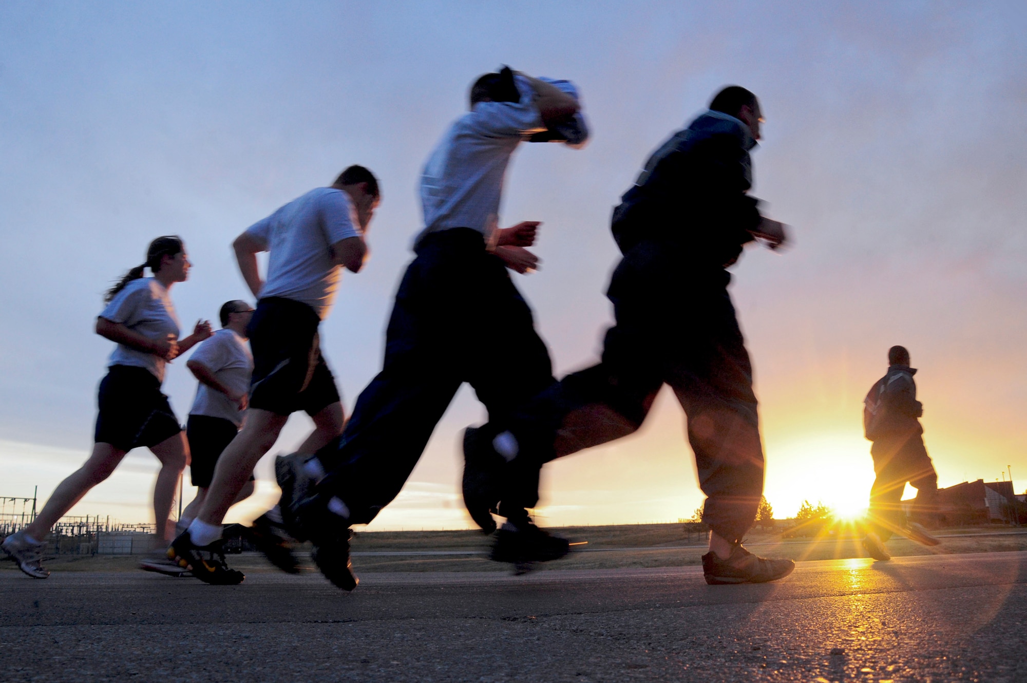 DOD military and civilian members are encouraged to participate in the presidential fitness challenge this fall.  (U.S. Air Force photo/Senior Airman Corey Hook)