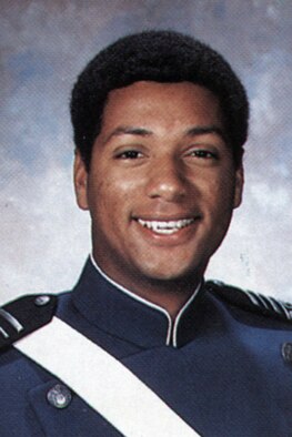 LeRoy Homer, seen here in his Class of 1987 Air Force Academy yearbook photo, was the first officer on United 93 when it was hijacked Sept. 11, 2001. (U.S. Air Force photo)