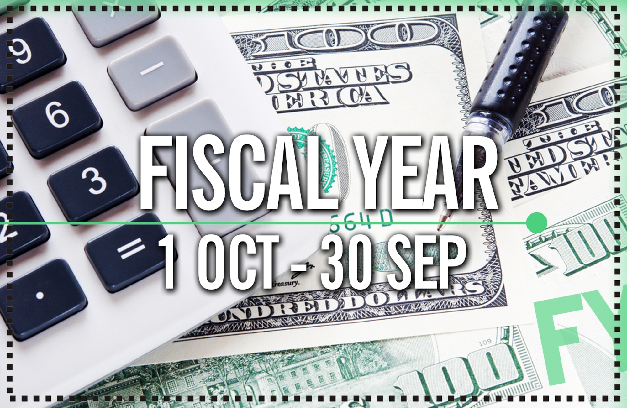 Members of the comptroller and contracting squadrons, along with resource advisors across the base, are working to procure last minute purchases before fiscal year 2010 comes to an end. (U.S. Air Force graphic by Naoko Shimoji)