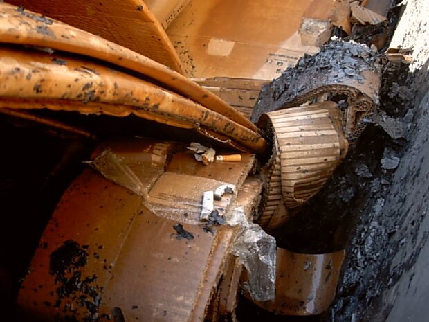 Use water on cigarette reminents to ensure they are out before placing in a dumpster.