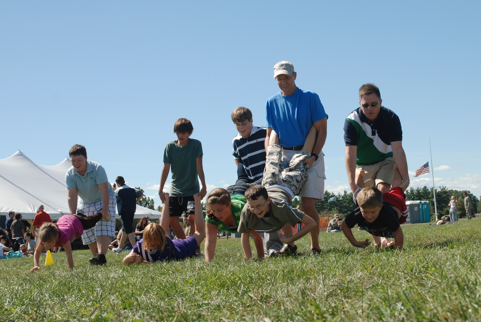 Westover members and their families enjoyed a day of fun in the sun during the 2010 Family Day.  The days activities included bounce houses and games for kids, a car show, an inter-unit volleyball tournement, and food.