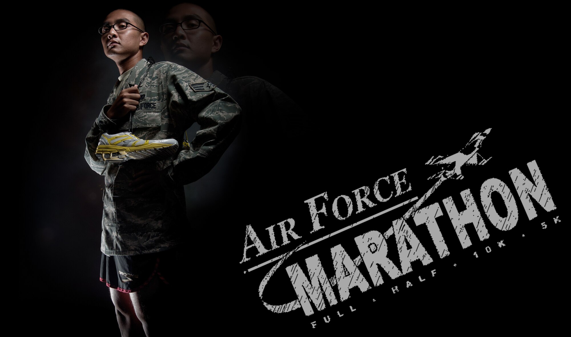 Senior Airman Berlin Aniciete, 39th Logistics Readiness Squadron, was selected to participate in the 2010 Air Force marathon scheduled to take place Sept. 18, 2010 at Wright-Patterson Air Force Base, Ohio. This will be SrA Aniciete’s fourth time attending the event. Participants will run a 26.2-mile course along the historic sites on Wright-Patterson Air Force Base. (U.S. Air Force Illustration by Senior Airman Alexandre Montes) 