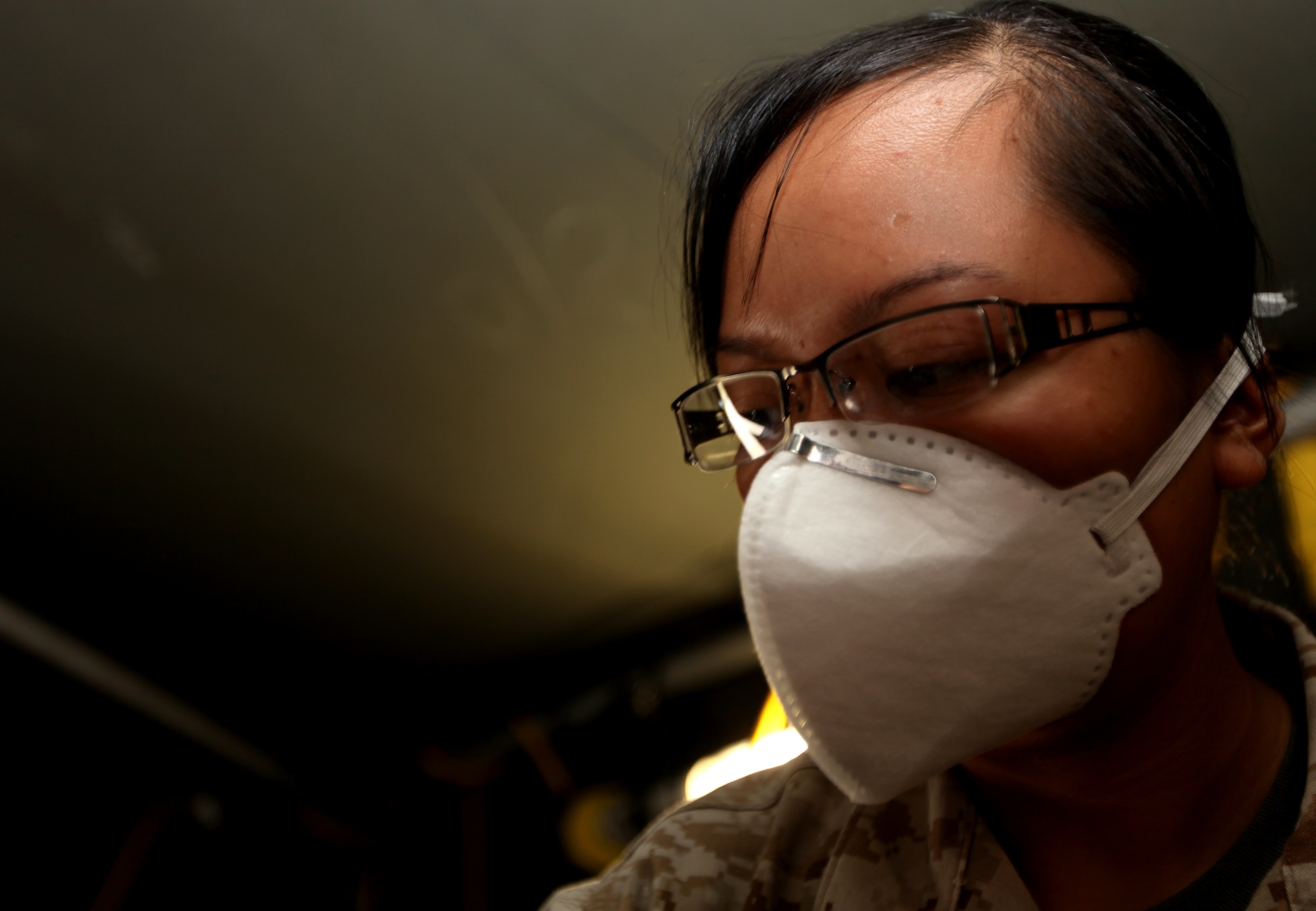 Cpl. Whelma Villaester, a Personnel Retrieval and Processing specialist with Detachment PRP, Smyrna, Ga., works procedures for handling a faux corpse Sept. 15 inside the mock PRP collection point set up during the 2010 Medical Training Exercise in Central and Eastern Europe at Danilovgrad Army Base, Montenegro. The exercise challenges approximately 250 military medical personnel from the U.S. and nine central and eastern European nations to respond to a series of simulated disasters by collecting and treating role-player casualties. For more information, go to www.usafe.af.mil/medceur.asp and www.odbrana.gov.me. (U.S. Marine Corps photo/Lance Cpl. Jad Sleiman)