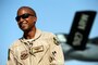 U.S. Air Force Master Sgt. Eric Henderson, 340th Expeditionary Air Refueling Squadron, explains refueling operations during an interview after a refueling mission in support in support of Operation Enduring Freedom at an undisclosed location in Southwest Asia, Sept. 8, 2010. Sergeant Henderson is deployed from the 151st Air Refueling Wing with the Utah Air National Guard. (Photo by Staff Sgt. Eric Harris, U.S. Air Forces Central Public Affairs)
