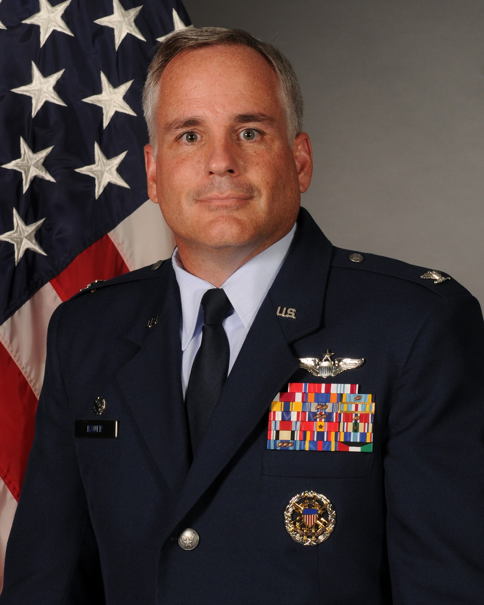 Col. Mike Bauer, 314th Operations Group commander
