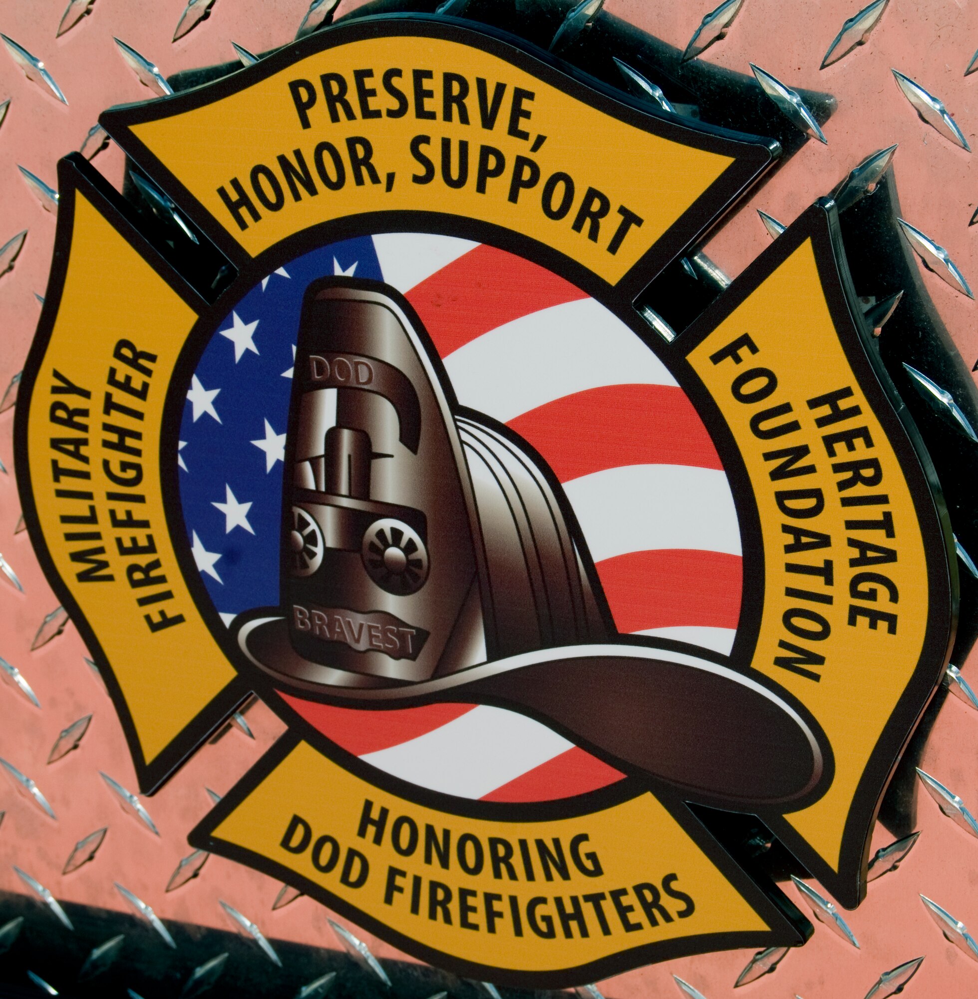 GOODFELLOW AIR FORCE BASE, Texas – The Military Firefighter Heritage Foundation was established in Texas in 2001 and was responsible for raising funds to restore historic fire trucks on display at the Department of Defense Fallen Firefighter Memorial here. There are currently 14 trucks and one helicopter on display. (U.S. Air Force photo/ Senior Airman Tong Duong)