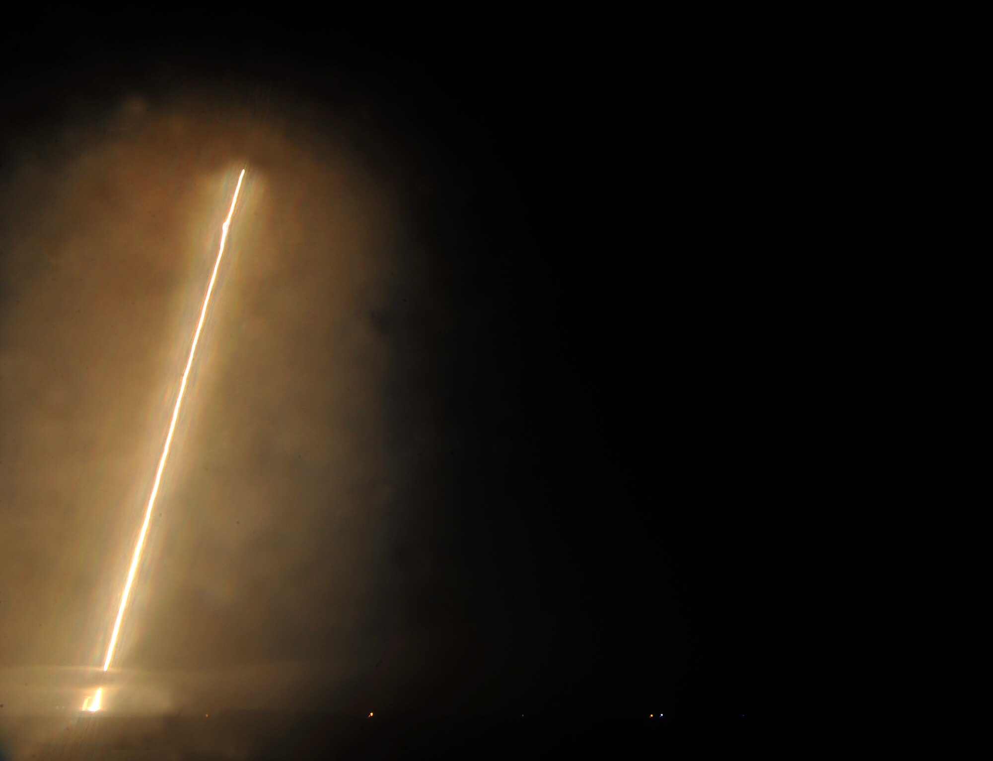 VANDENBERG AIR FORCE BASE, Calif. - Team Vandenberg launched an Atlas V rocket at 9:03 p.m. Sept. 20 from Space Launch Complex-3 here.The launch, the second of three the base has scheduled for September, was the result of a team effort between the 30th Space Wing, the United Launch Alliance and the National Reconnaissance Office. (U.S. Air Force photo/Senior Airman Andrew Lee)