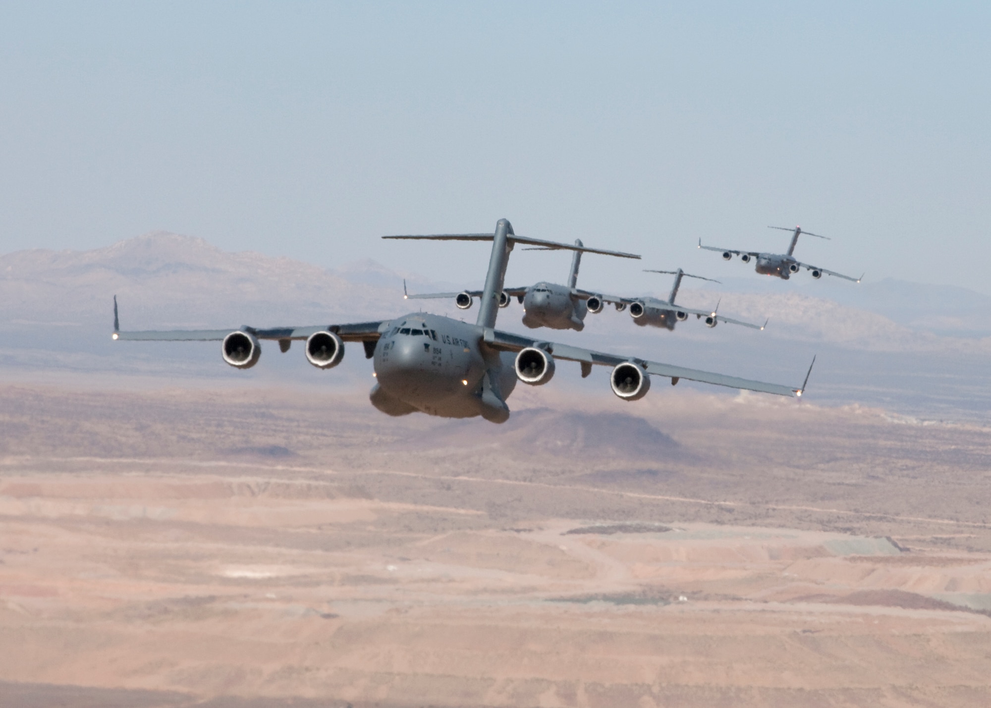 Formation flight system keeps C 17s in line Edwards Air Force Base News