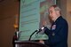 NEW CASTLE, N.H. – Maj. Gen. James Poss, Air Force assistant deputy chief of staff for Intelligence, Surveillance and Reconnaissance, addresses the 2010 Net-centric Operations Conference attendees Sept. 20.  (U.S. Air Force photo by Rick Berry)
