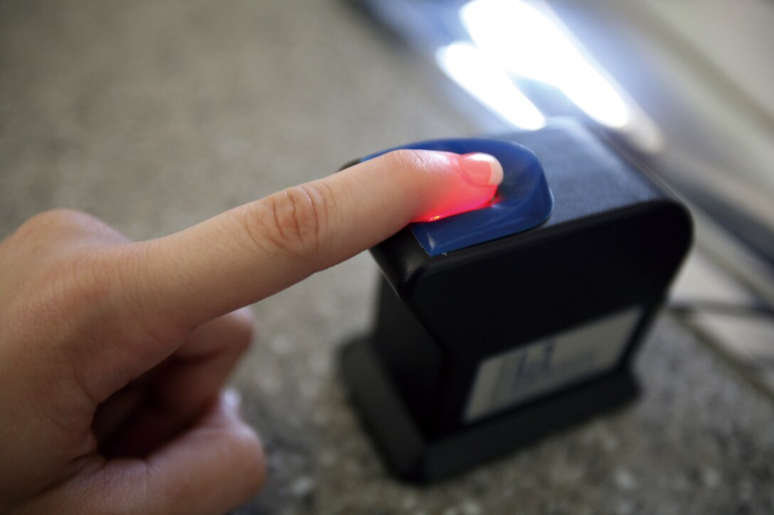 Any personnel requiring access to Kadena Air Base must have their identification card registered into the Defense Biometric Identification System.