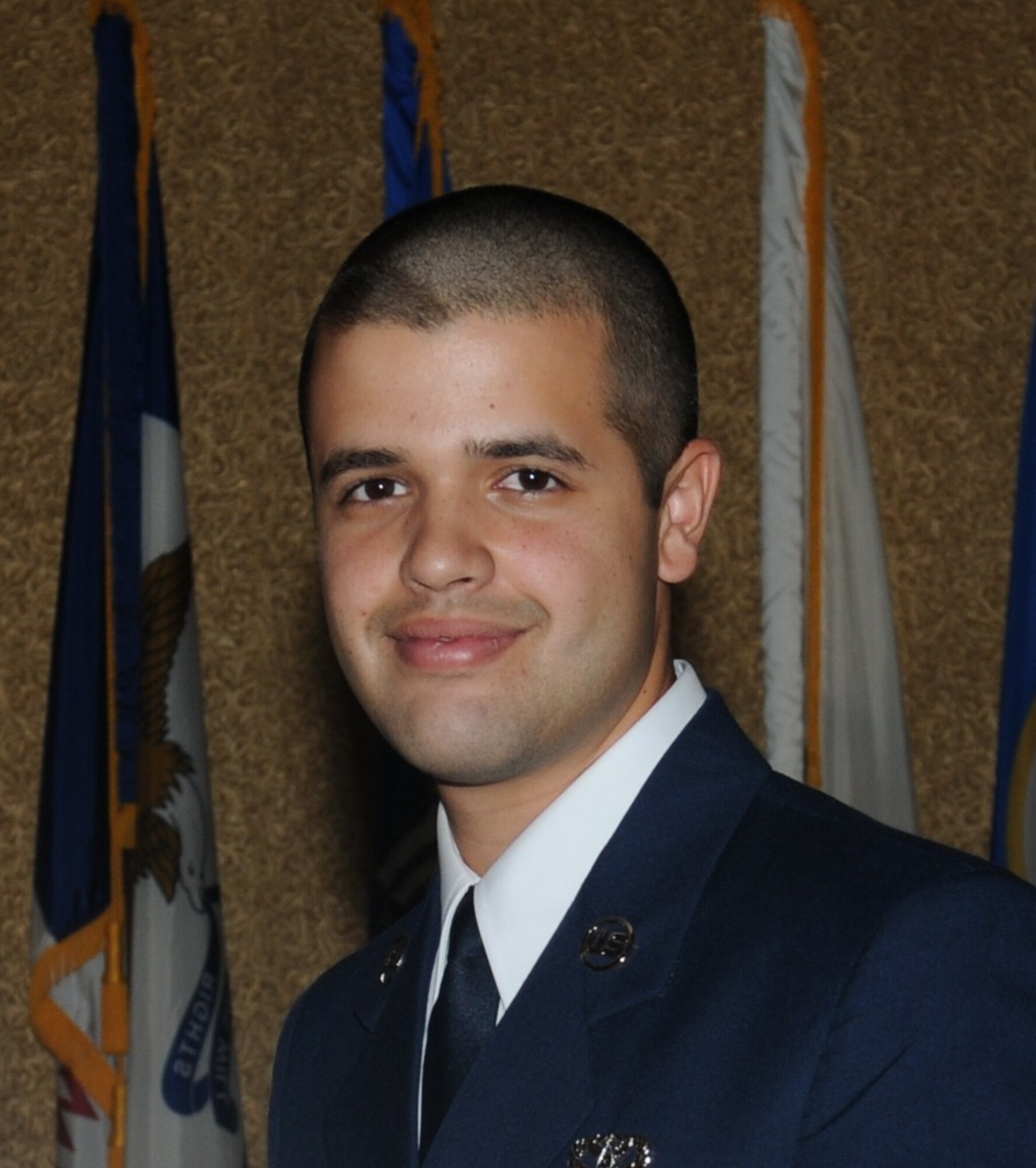Class 10-7 Airman Leadership School graduate Senior Airman Gregory Ramirez, 14th Civil Engineering Squadron.