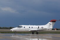 The T-1 A Jayhawk CSO's mission ended last week when a Jayhawk. piloted by Col. Richard Murphy, 12th Flying Training Wing squadron commander, and Lt. Col. Jay Fisher, 99th Flying Training Squadron commander, touched down on the east flightline the afternoon of Sept. 23.