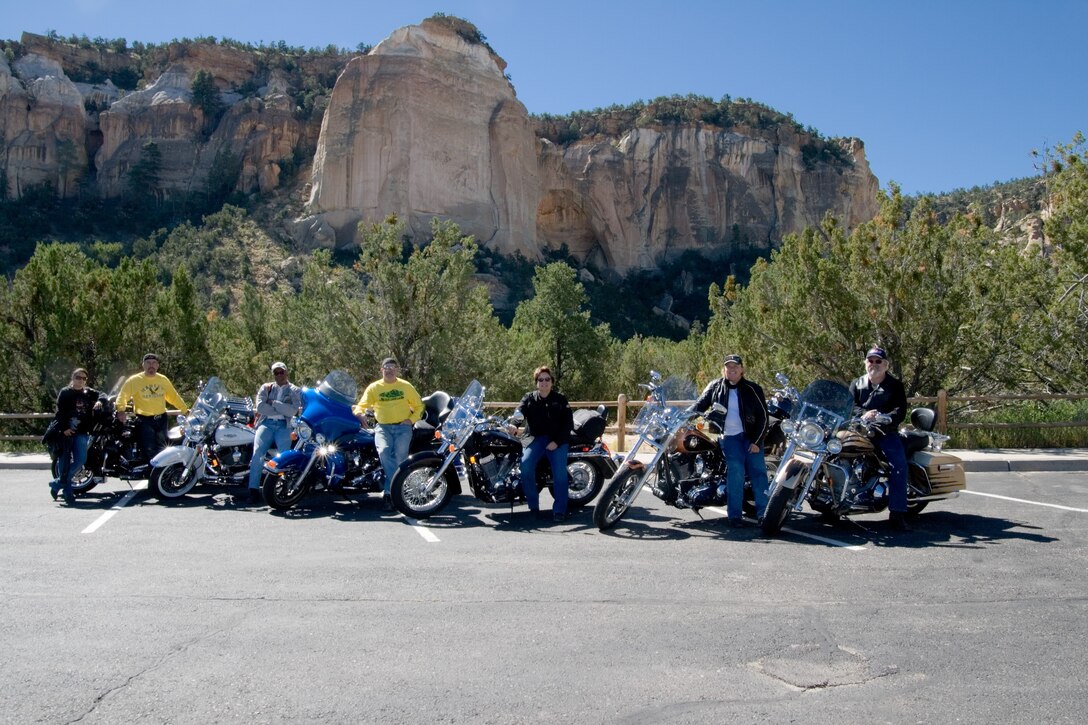 “CC Riders” motorcycle group from Kirtland AFB