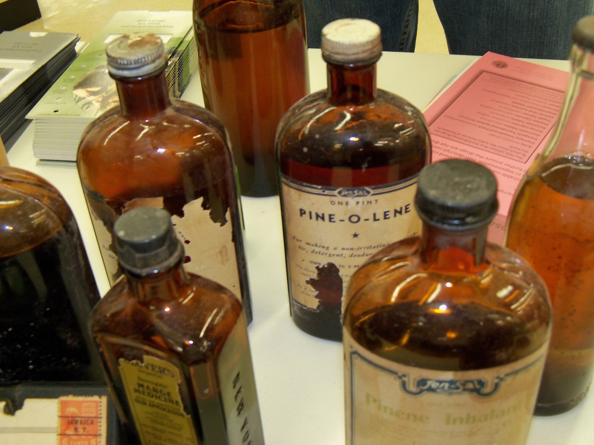 The Vance Drug Drive conducted on 25 September 2010, collected a varied assortment of expired medication. (US Air Force Photo)