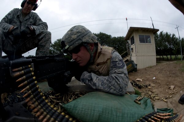 Heavy weapons training at Camp Bullis: where Airmen learn to defend the ...