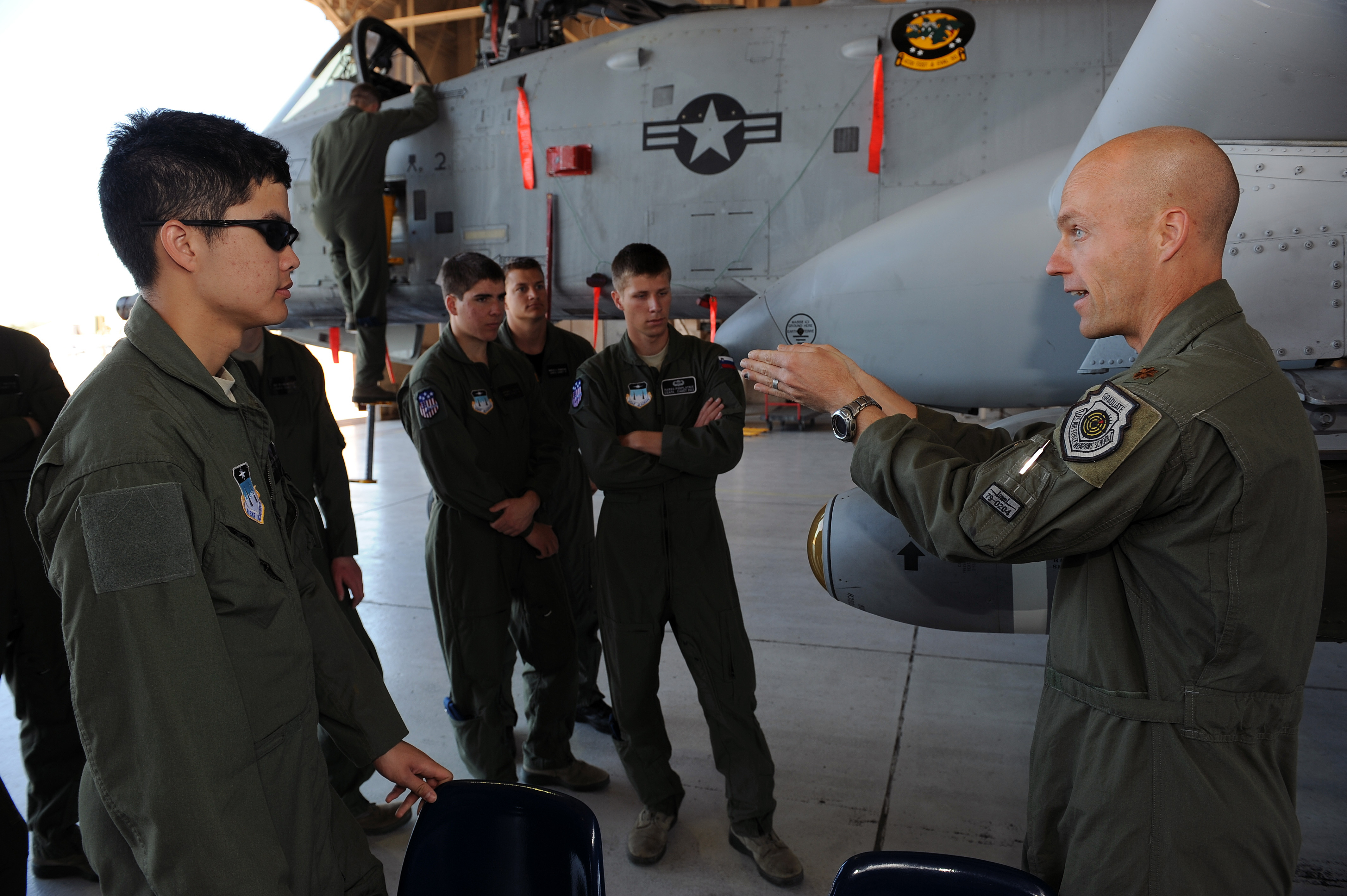 USAFA cadets visit Nellis > Nellis Air Force Base > Article Display