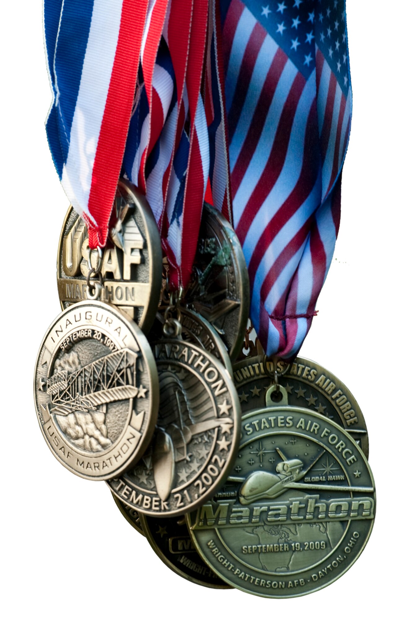 Lt. Col Amanda Preble has run all 14 US Air Force marathons. (Photo by TSgt Samuel Bendet)