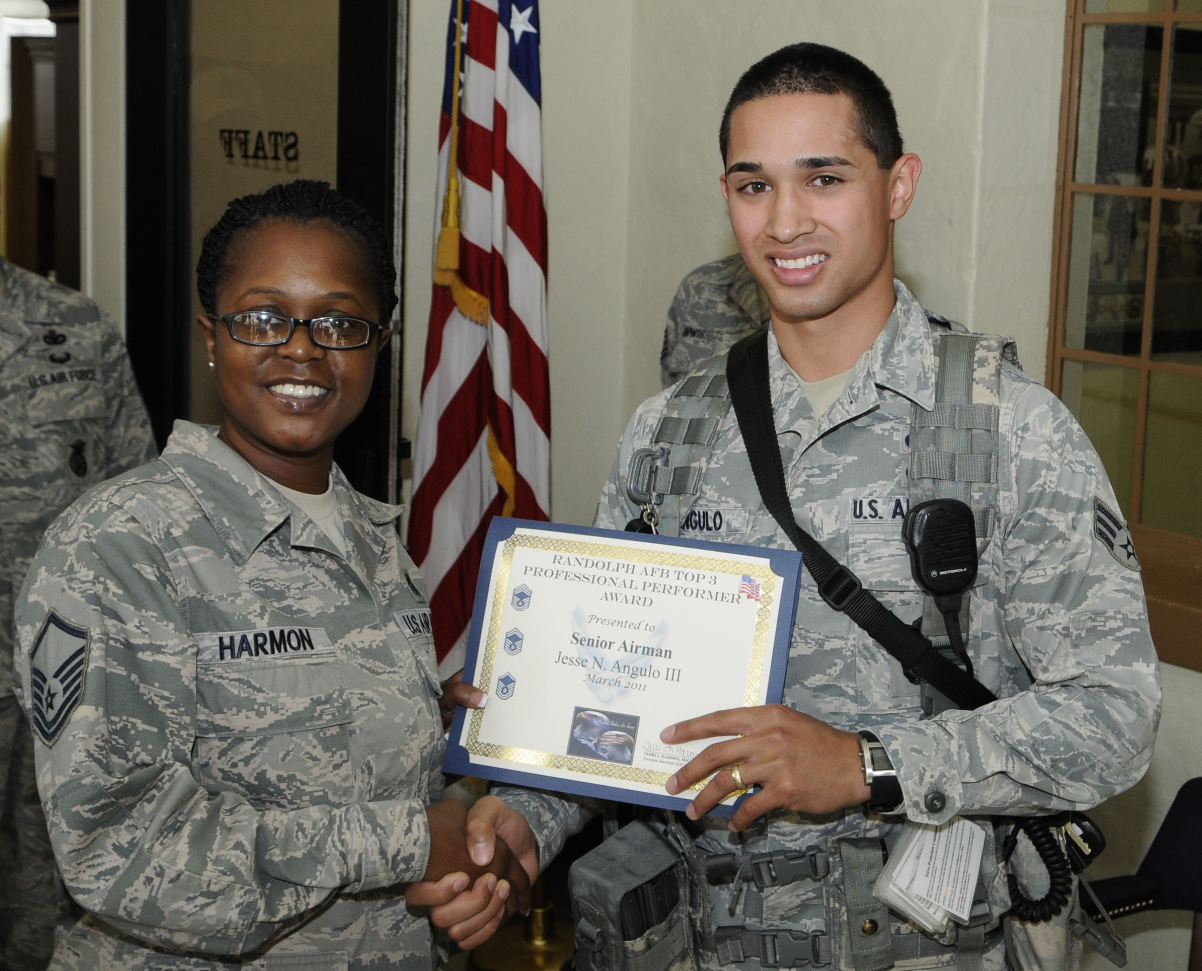 Randolph Top 3 Performance Award