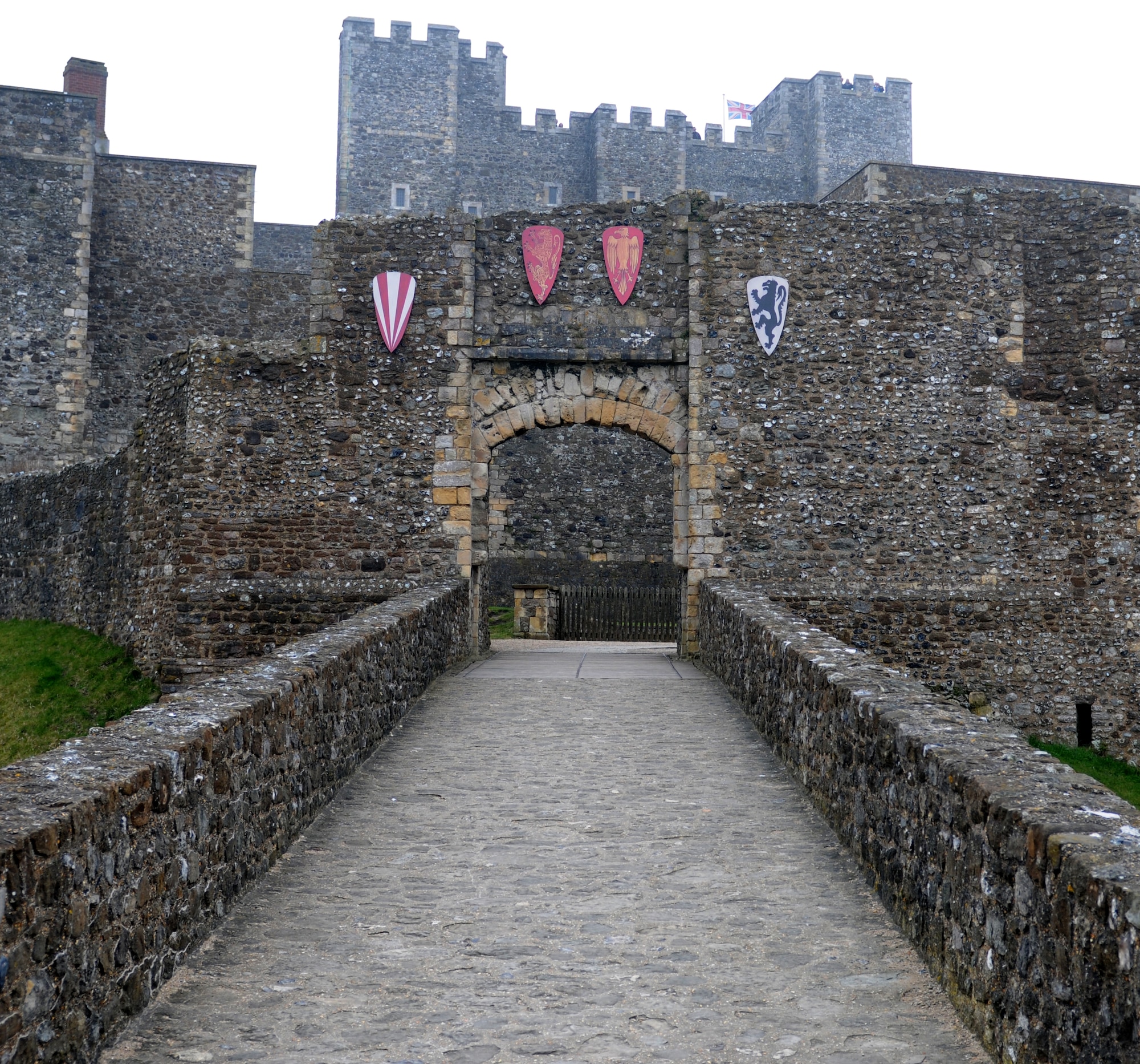DOVER, England – This outer defense to the King’s Gate at Dover Castle was built in the 12th century.  Participants in an RAF Lakenheath Information Tickets and Travel trip went to the castle March 26, 2011. (U.S. Air Force photo/Staff Sgt. Stephen Linch)