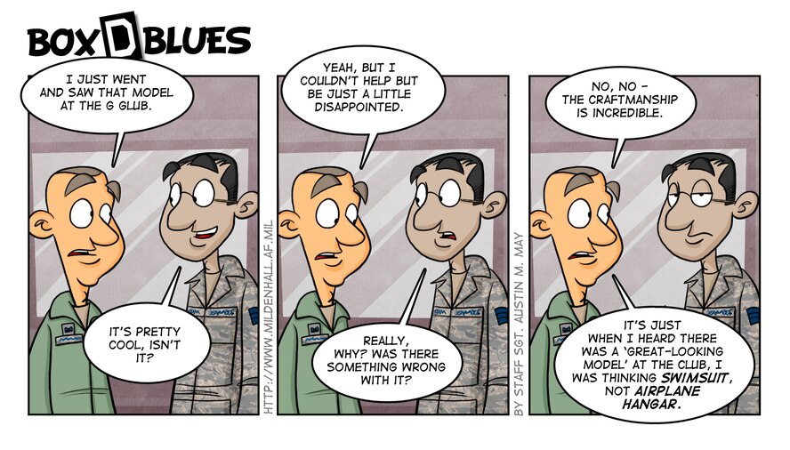 (U.S. Air Force cartoon/Staff Sgt. Austin May)