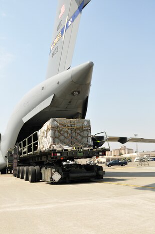 The Secretary of Defense recently approved the order for Chemical Biological Incident Response Force, II Marine Expeditionary Force to deploy an Initial Response Force (IRF) to Japan in support of Operation Tomodachi. Approximately 15 members of the IRF deployed from Indian Head, Md. and have arrived at approximately 11 a.m. local time April 2, here at Yokota Air Base. The IRF can forward-deploy and respond to chemical, biological, radiological, nuclear incidents in order to assist in the conduct for consequence management operations. An IRF accomplishes the misson by providing capabilities for agent detection and indentification; casualty search, rescue, and personnel decontamination; and emergency medical care and stabilization of contaminated personnel. The intended mission of this IRF is to assist, and train as necessary, the Japan Self Defense Forces in the techniques and procedures they are likely to need as they respond to this crisis. (Photo by Army Agt. Cashmere C. Jefferson, Joint Support Force Public Affairs).