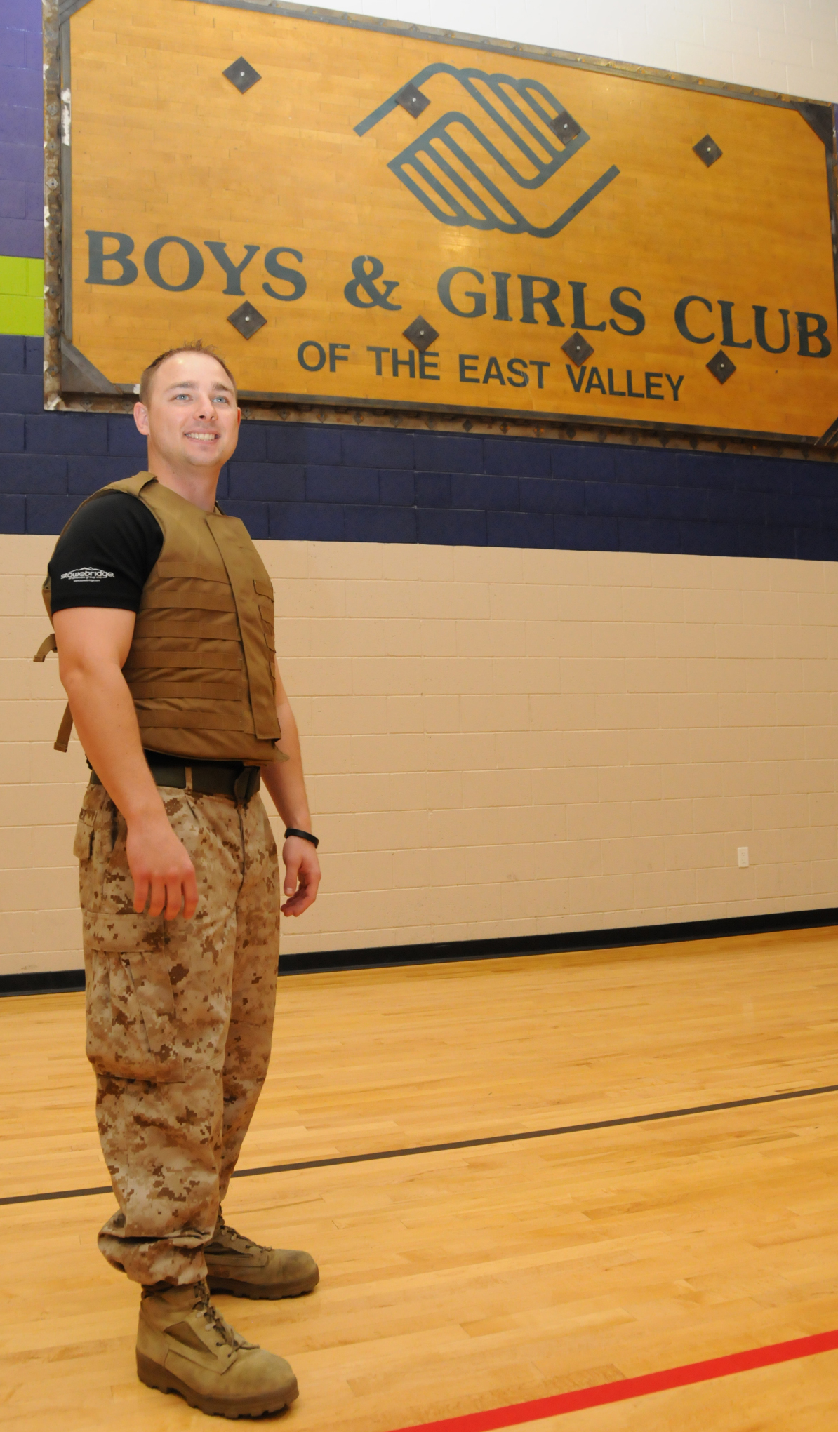 CHANDLER, Ariz. - Sgt. Zachary Jenner, who regularly volunteers at the Boys and Girls Club of America in his hometown, here, is a canvassing recruiter with Recruiting Sub-Station Chandler, R.S. Phoenix. Jenner, a Hamilton High School graduate, joined the Marine Corps shortly after graduating in 2005. (U.S. Marine Corps photo by Cpl. Fredrick J. Coleman)