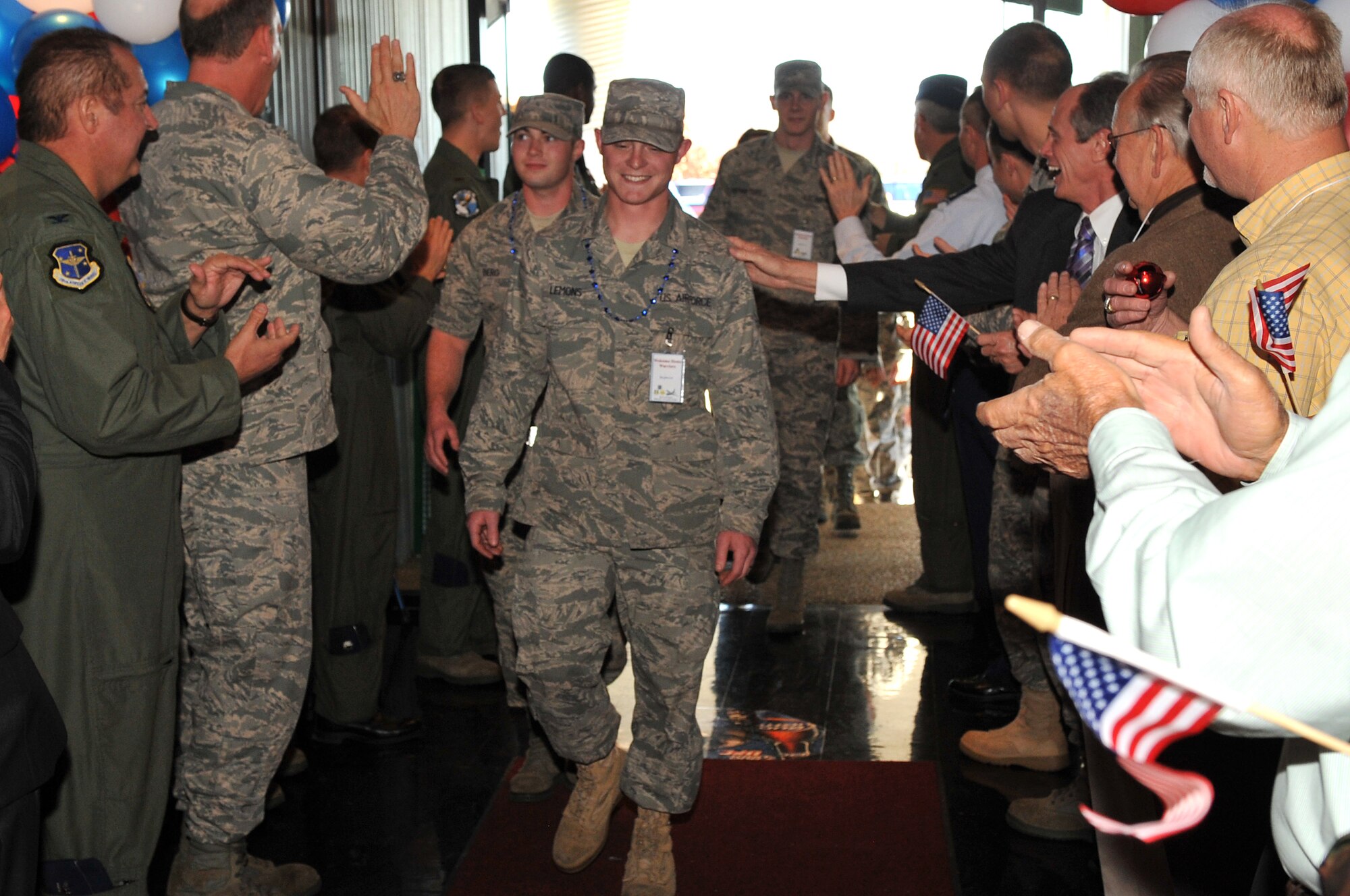 Team Little Rock welcomes home warriors > Little Rock Air Force Base ...