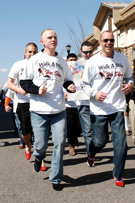 Walking a Mile in Her Shoes Joint Base Langley Eustis Article