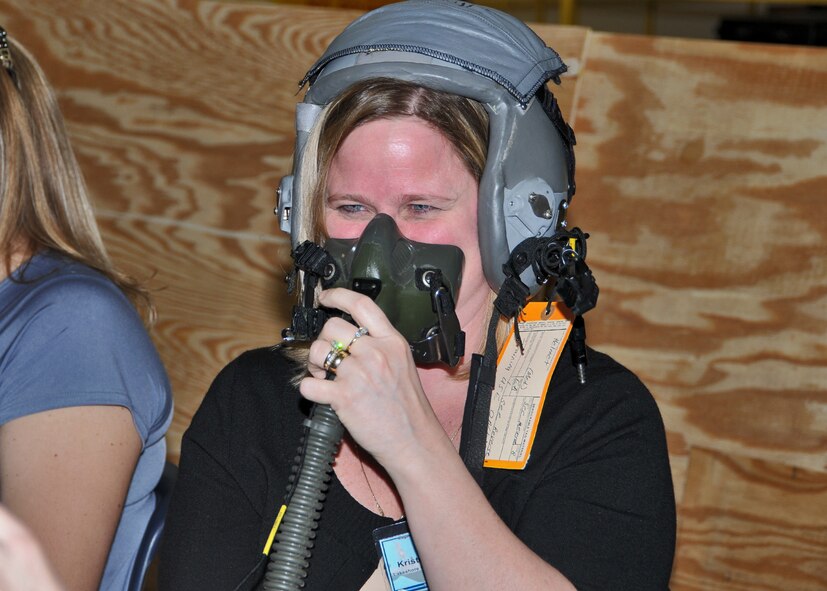 Western New York employers tour Keesler Air Force Base Hurricane Hunters during a boss lift March 31- April 1, 2011, Biloxi Mississippi. Members of the New York ESGR Committee formulated the boss lift in an effort to educate and enlighten the employers on the importance of allowing Guardsmen and Reservists to attend training whether prior to deployment, during annual training or for a military service school. (U.S. Air Force photo by Staff Sgt. Joseph McKee)