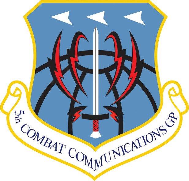 5th Combat Communications Group Shield