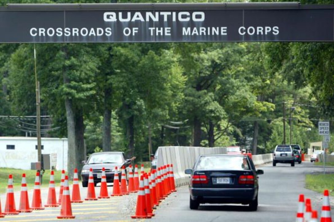 MCB Quantico Main Gate