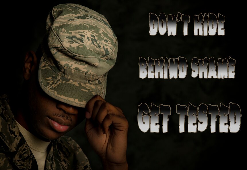 MOODY AIR FORCE BASE, Ga. -- April is National Sexually Transmitted Disease Education and Awareness Month. According to a study by the Centers for Disease Control and Prevention, individuals who are infected with sexually transmitted diseases are at least two to five times more likely than uninfected individuals to acquire human immunodeficiency virus infection through sexual contact. It is the responsibility of Airmen who are sexually active to not only practice safe sex but get tested regularly and research facts on HIV and STDs so they don't become a victim. (U.S. Air Force illustration/Airman 1st Class Joshua Green)(RELEASED)