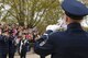 Master Sgt. Michael Bosch, member in the U.S. Air Force band, plays Taps for the wreath laying ceremony at The Tomb of The Unknown Soldier, April 5, at Arlington National cemetery, Arlington VA. The guest honoree who presented the wreath was Gen. Col. Alexander Nikolyevich Zelin, Commander-in-Chief of the Russian Air Force in honor of all fallen service members. (U.S. Air Force photo by Senior Airman Christopher Ruano)