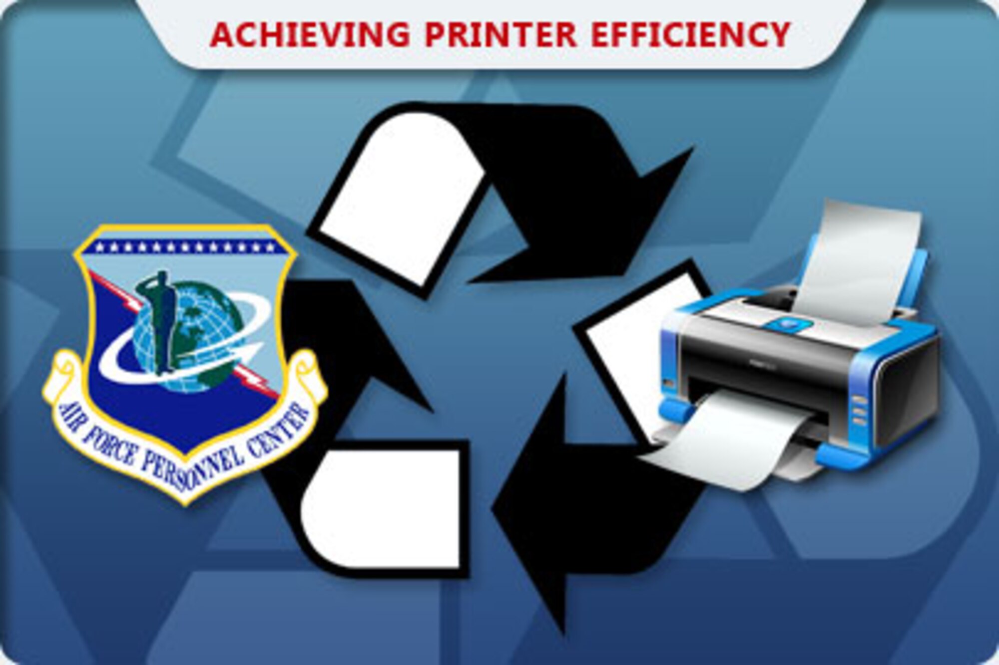 The Air Force Personnel Center here saved more than $624,000 this year by streamlining its active printer inventory by 42 percent.