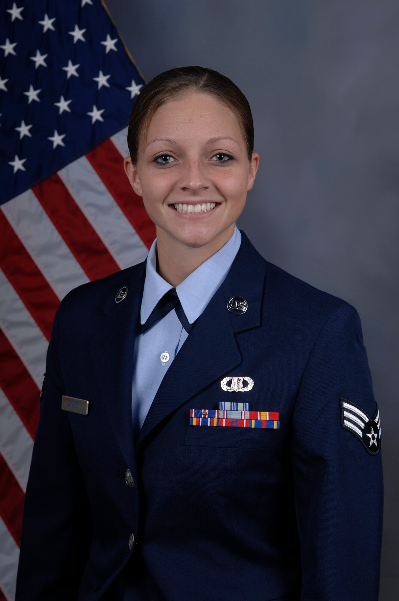 Senior Airman Kristina Zacherl, from 6th Operations Support Squadron at MacDill Air Force Base, Fla., was named the 2010 Air Mobility Command Airman of the Year. According to her biography, Airman Zacherl is a native of Philadelphia and joined the Air Force in 2007. She fulfilled a year commitment as a base honor guard member and obtained her Community College of the Air Force associates degree in air traffic operations and management in June 2010.  Airman Zacherl also won her squadron’s Airman of the quarter award four times and was selected as the 6th Operations Group Airman of the Year, the biography shows.  She attended Airman Leadership School in November 2010 and received the John Levitow Award -- the top award -- for her scholastic success and leadership values.  She is the recipient of the Air Force Achievement Medal and is recognized by her co-workers and leaders for “her hard work and dedication.” (U.S. Air Force Photo)

