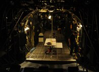MOODY AIR FORCE BASE, Ga.-- Robert Green, contracted structural technician lead, prepares tools to build the new loadmaster crashworthy seat April 7. The new seat will be safer for loadmasters to use during flights. (U.S. Air Force photo/Airman 1st Class Benjamin Wiseman)(RELEASED)