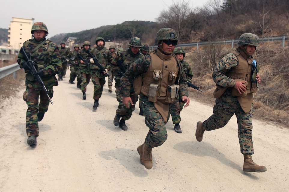 US, Korean Marines charge forward in training exercise > Marine Corps ...