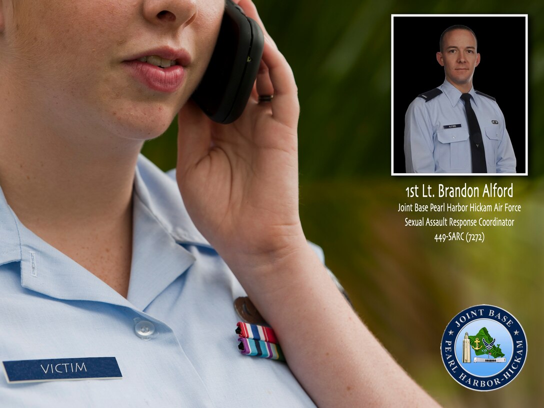 1st Lt. Brandon Alford, Joint Base Pearl Harbor Hickam, Hawaii Air Force Sexual Assault Response Coordinator