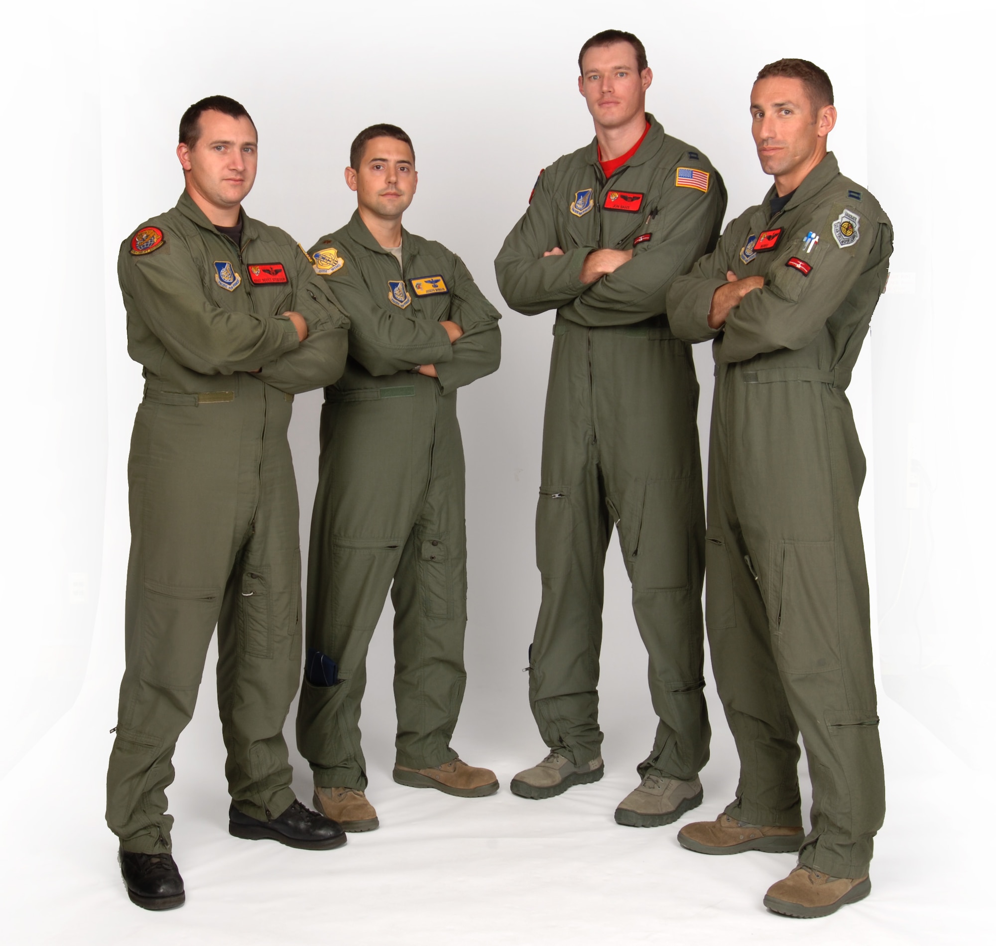 The 535th Airlift Squadron's Rodeo team will be commanded by Capt. Dave Morales. His crew includes Capt. John Baize, Maj. Joe Monaco, Master Sgt. Tim Ledford, Staff Sgt. Bob Wyman and Staff Sgt. Scott Stueven. The team will compete and the 2011 biennial Air mobility Command Rodeo held at Joint Base Lewis-McChord July 22nd to the 31st. (U.S. Air Force Photo/David Underwood)