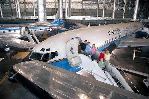 DAYTON, Ohio -- The National Museum of the United States Air Force's presidential aircraft collection is currently housed in a hangar on a controlled-access portion of Wright-Patterson Air Force Base. (Photo courtesy of Greene County CVB)