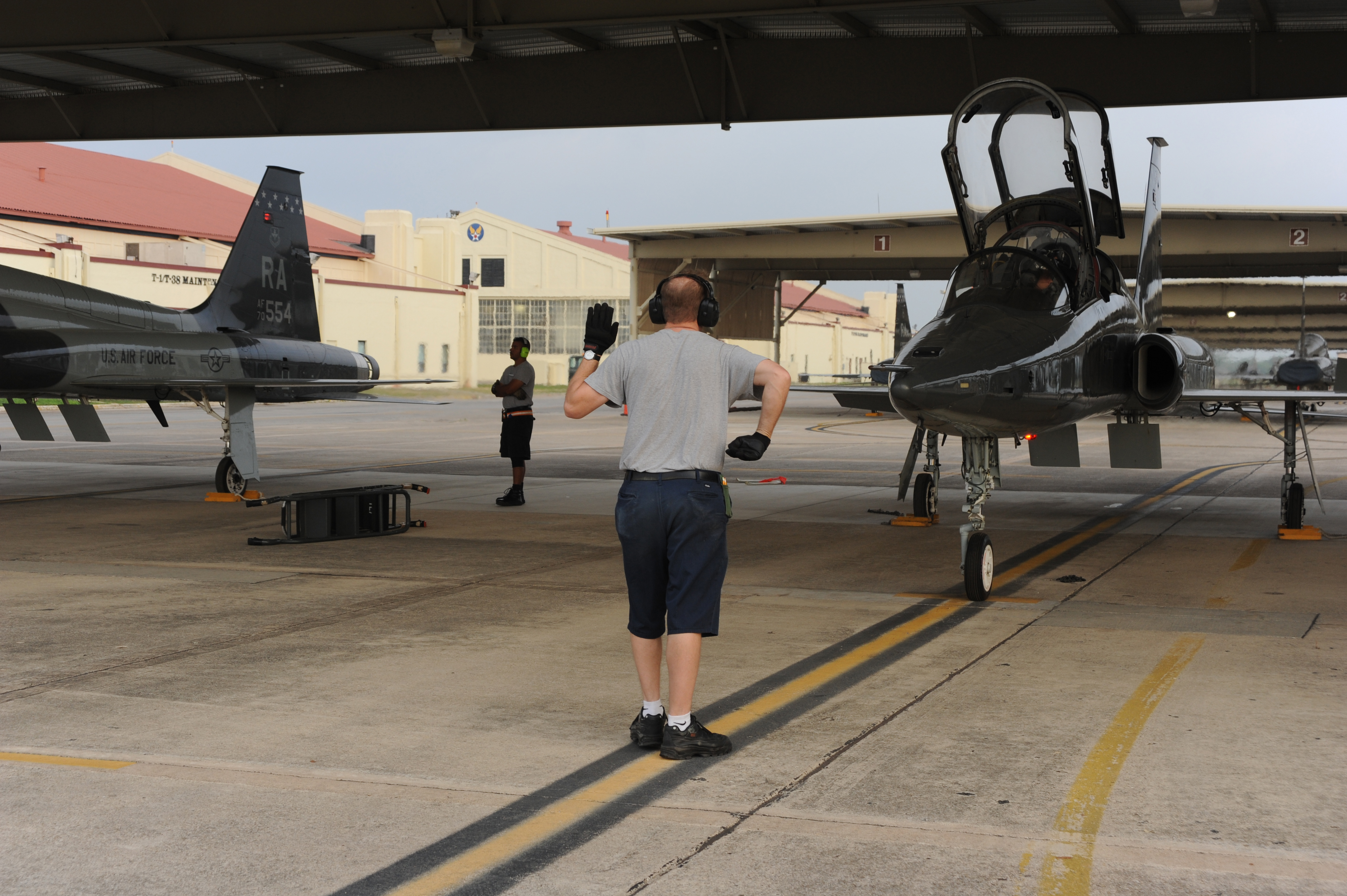 Maintance keeps Randolph airbourn