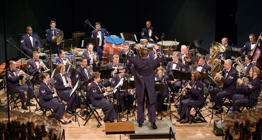 USAFE Concert Band performs during the Holiday Season in Germany