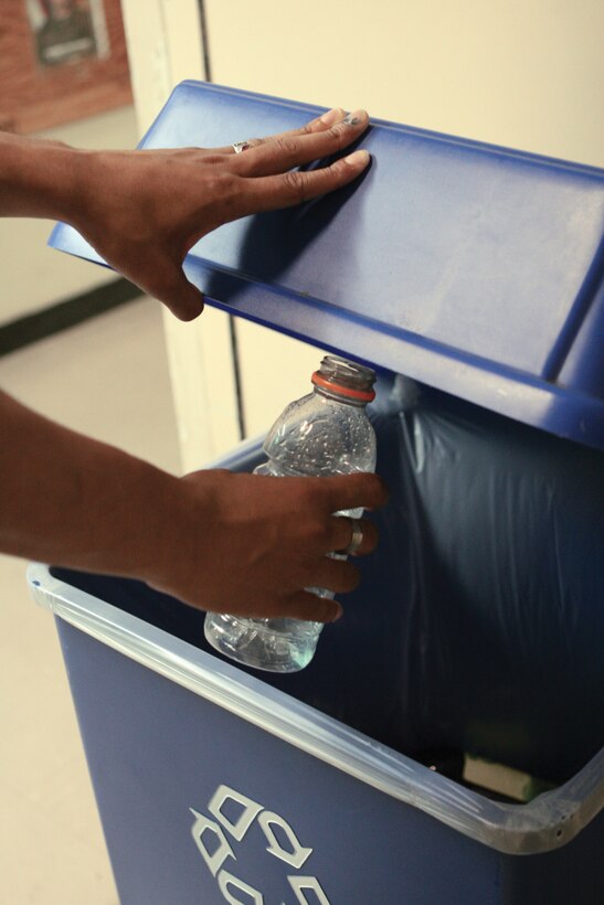 Marines and sailors have been participating in a recycling competition within the bachelor enlisted quarters at Camps Foster and Lester Feb. 24 through April 22. The competition is designed to increase recycling participation and awareness, while minimizing recycling items incorrectly.
