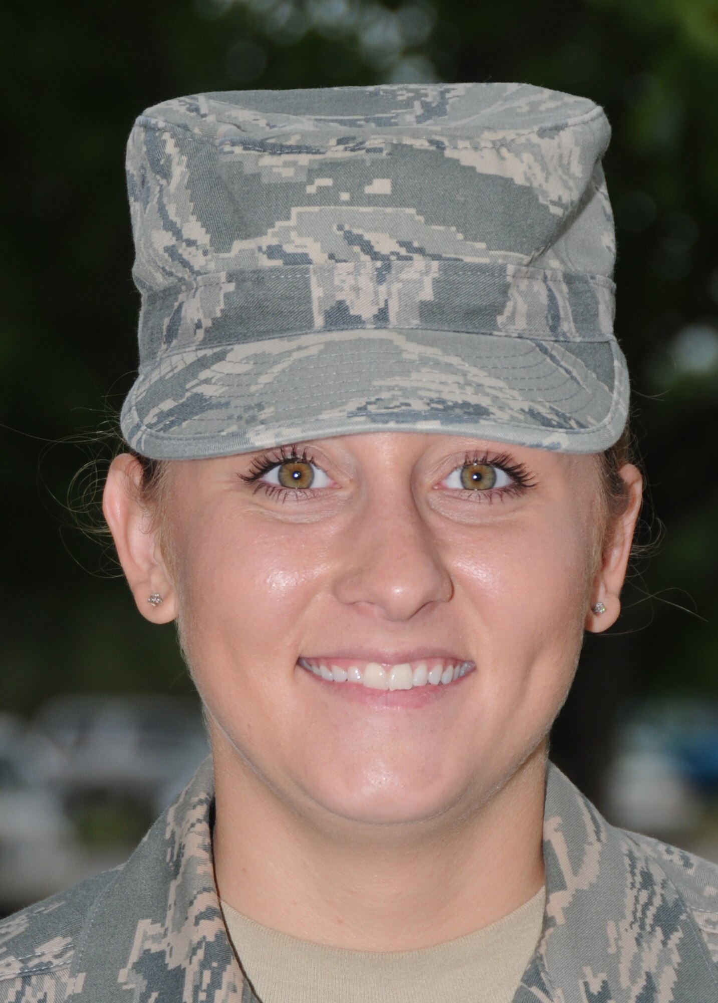 Airmen 1st Class Jennifer Donovan graduated from technical training with perfect scores. Airman Donovan completed the personnel apprentice course in the 335th Training Squadron. She’s from Hurricane, W.V., and is stationed with the West Virginia Air National Guard’s 130th Airlift Wing in Charleston.   (U.S. Air Force photo by Kemberly Groue)