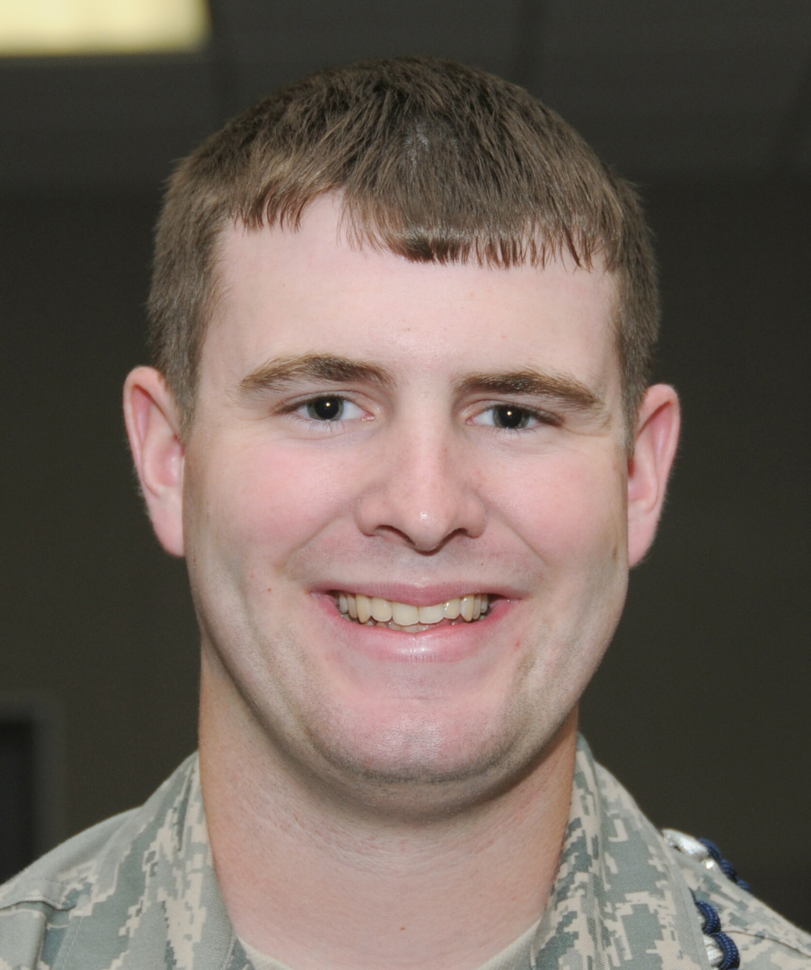 Airman of the Month is Airman 1st Class Trevor Reiss, a weather student from the
335th Training Squadron.  (U.S. Air Force photo by Kemberly Groue)