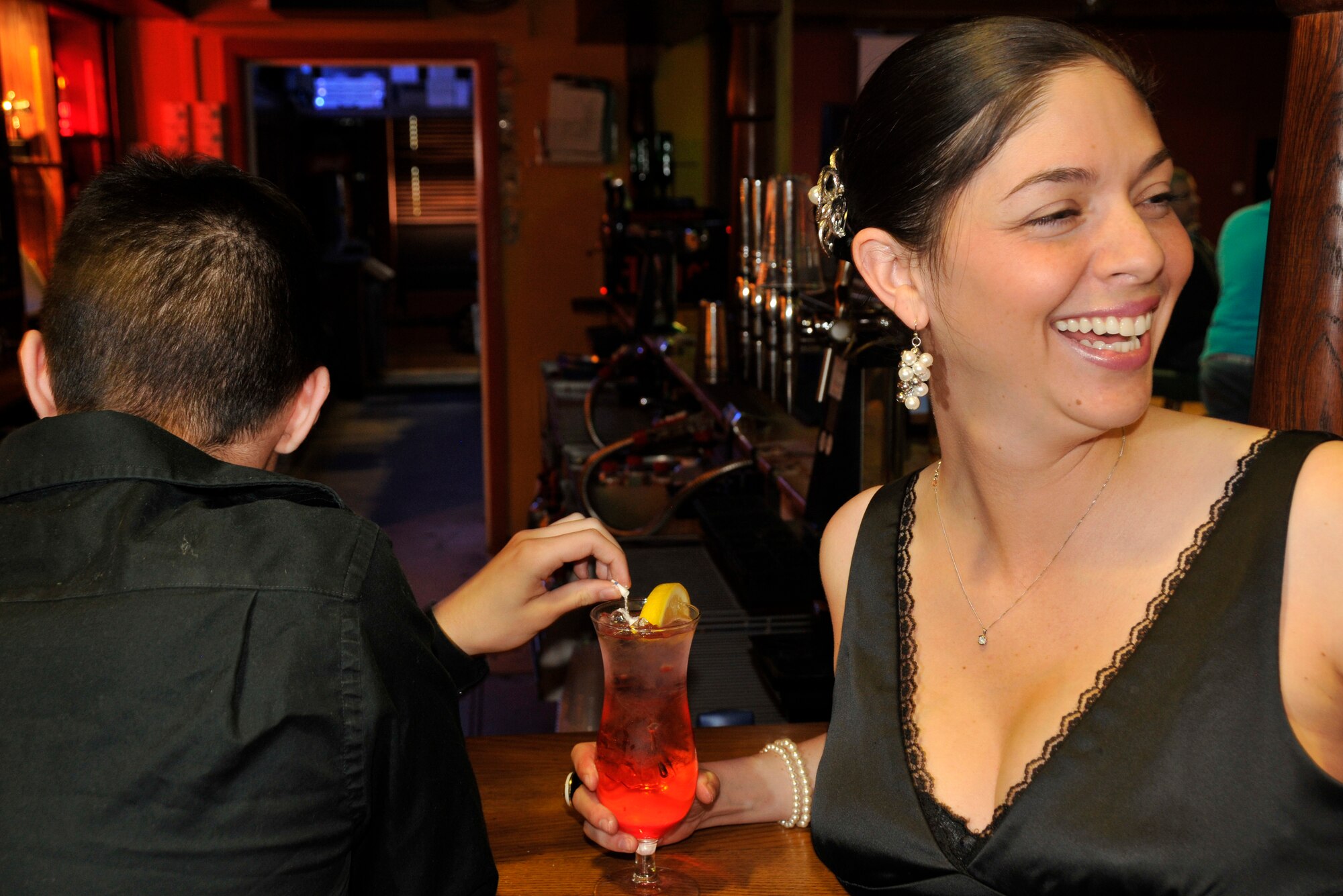 ROYAL AIR FORCE LAKENHEATH, England – Have you ever taken your eyes off of your drink while out at a bar or club? All it takes is a second for someone to slip something into your drink. Sexual assault can happen to anyone. For more information, contact the RAF Lakenheath Sexual Assault Response Coordinator office at 226-3765 or the hotline at 226-SARC. For chaplain assistance, call 226-3711.
 (U.S. Air Force photo/Senior Airman Tiffany M. Deuel)
