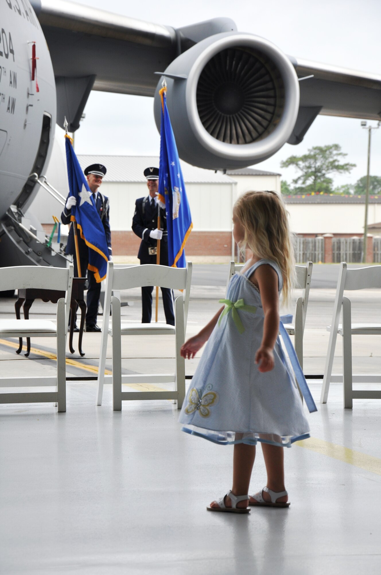 Members of the 315th Airlift Wing and family and friends of former 315th AW Commander, Major General Robert B. Stephens, gathered together on Apr. 16 at the Joint Base Charleston Air Base for a memorial service honoring him. In September 1988, he was selected as the vice commander, then became commander of the 315th AW until 1991. General Stephens is survived by his wife and partner of 50 years, Cathleen Prothro Hill Stephens, daughter, Mary Ella Stephens, son, Robert B. Stephens, Jr., grandaughter, Danielle Cathleen Krukowski, and brother, John C. Stephens. (U.S. Air Force Photo/ 2Lt Jeff Kelly)