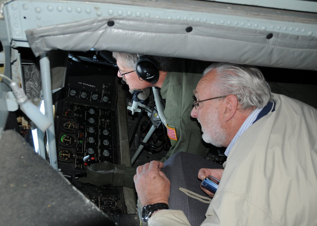 The 104th Fighter Wing and Employer Support of the Guard and Reserve hosted 20 employers to Tyndall Air Force Base to see the unit participate in WESP April 14-16.  The employers represented Pratt and Whitney, Yankee Candle, Hartford University, Holyoke Community College, Western New England University, Tell Tool, Columbia Gas of Mass., Holyoke Fire Dept., Mass. State Police, BBL Construction, Marriot International, Burke GMC, Stran Technologies, Pascale Construction, and YOU Inc.  During their tour they learned firsthand the importance of the Guard mission and how the reserve components are integrated tightly into the active duty mission. (Photo by Tech. Sgt. Melanie Casineau, 104 FW/PA)