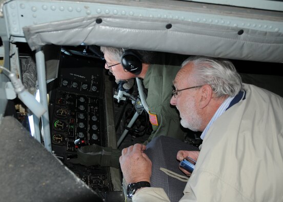 The 104th Fighter Wing and Employer Support of the Guard and Reserve hosted 20 employers to Tyndall Air Force Base to see the unit participate in WESP April 14-16.  The employers represented Pratt and Whitney, Yankee Candle, Hartford University, Holyoke Community College, Western New England University, Tell Tool, Columbia Gas of Mass., Holyoke Fire Dept., Mass. State Police, BBL Construction, Marriot International, Burke GMC, Stran Technologies, Pascale Construction, and YOU Inc.  During their tour they learned firsthand the importance of the Guard mission and how the reserve components are integrated tightly into the active duty mission. (Photo by Tech. Sgt. Melanie Casineau, 104 FW/PA)